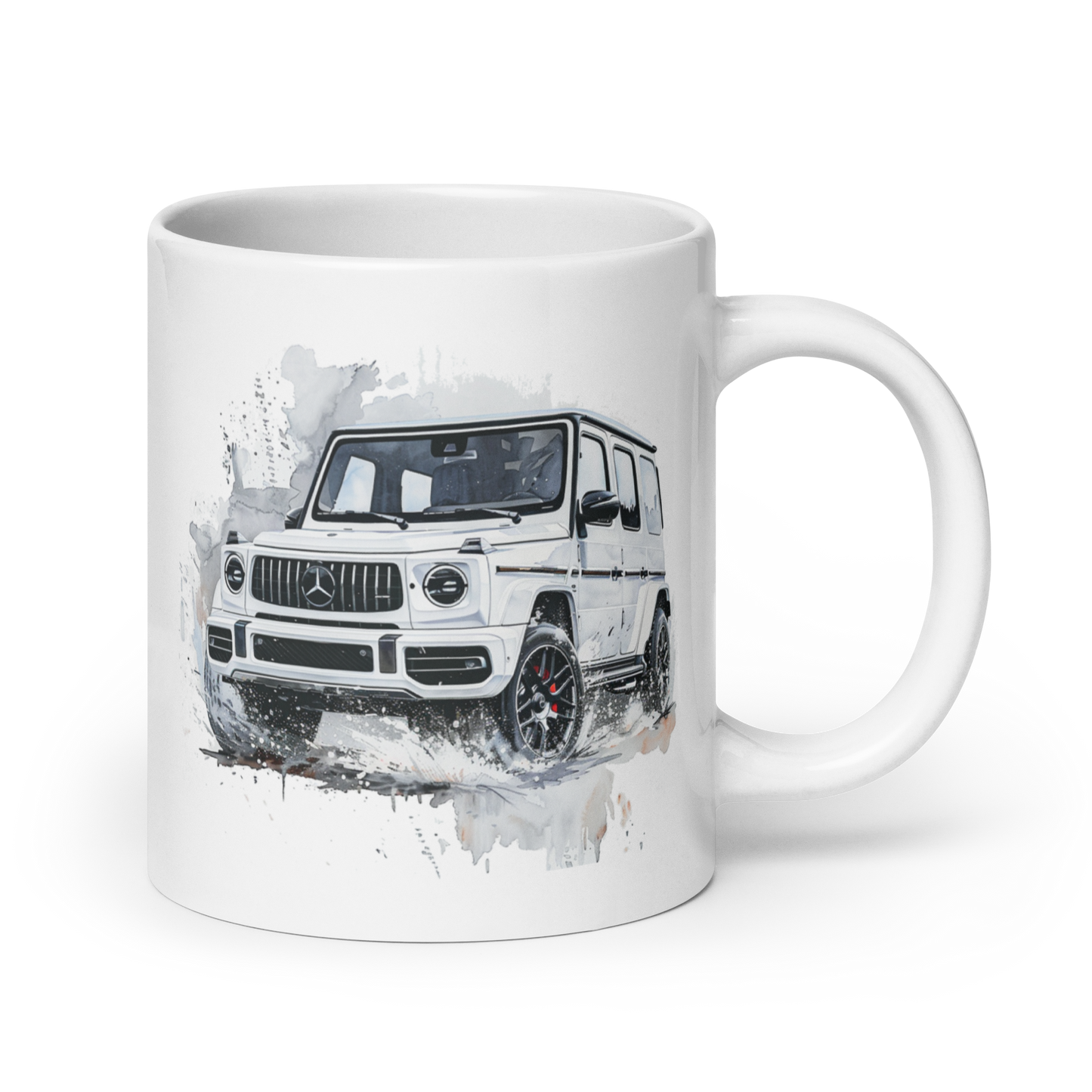 Mercedes G Wagon Cars and Coffee Cups