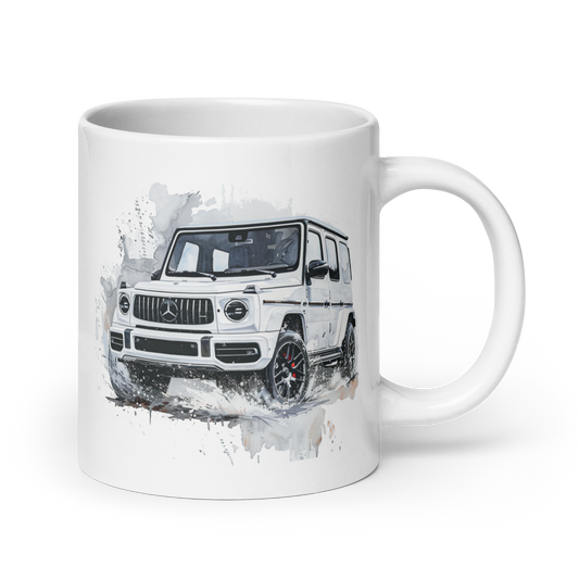 Mercedes G Wagon Cars and Coffee Cups