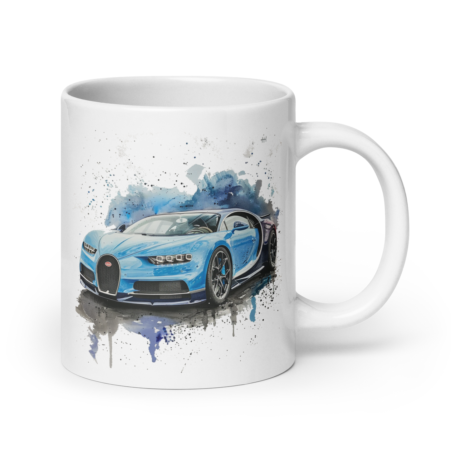 Bugatti Chiron Cars And Coffee Cup