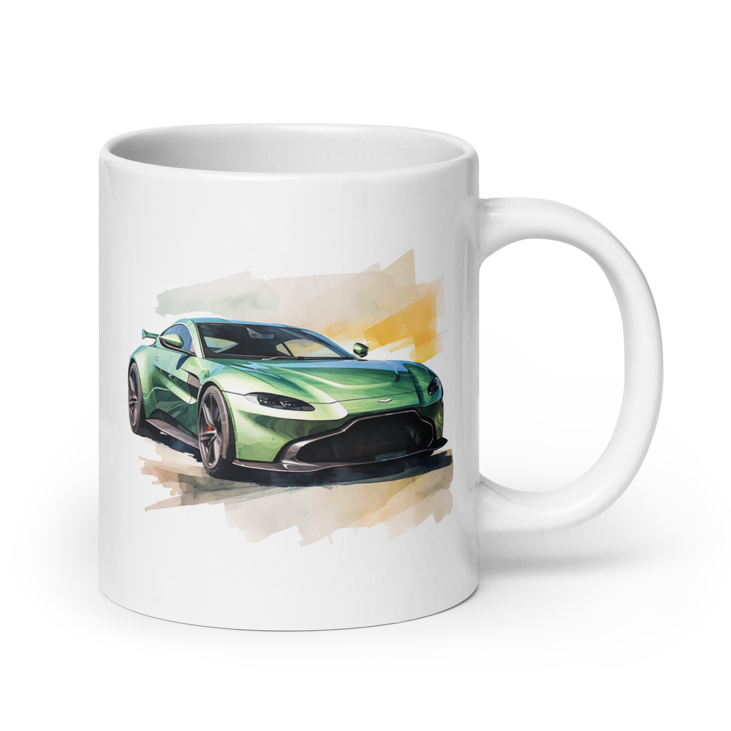 Aston Martin Vantage Cars And Coffee Cup