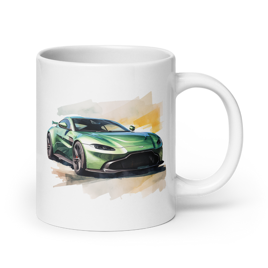 Aston Martin Vantage Cars And Coffee Cup