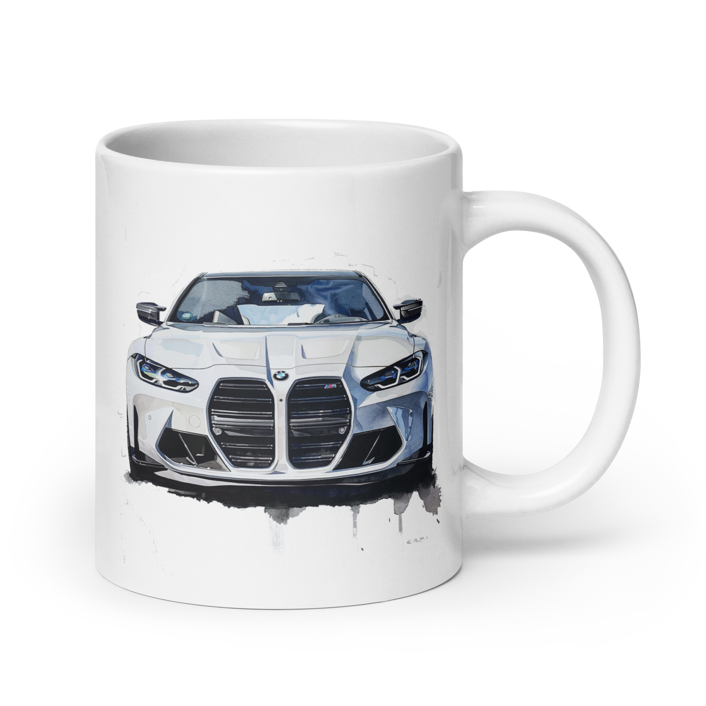 BMW M4 Comp Cars And Coffee Cup