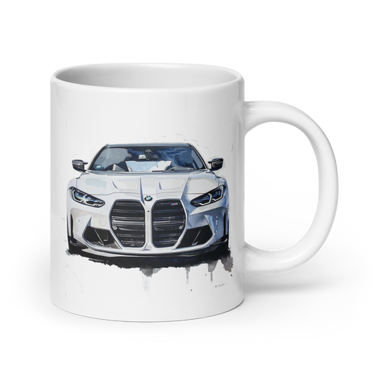 BMW M4 Comp Cars And Coffee Cup