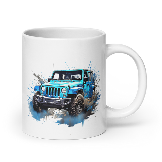 Jeep Wrangler Cars and Coffee Cups