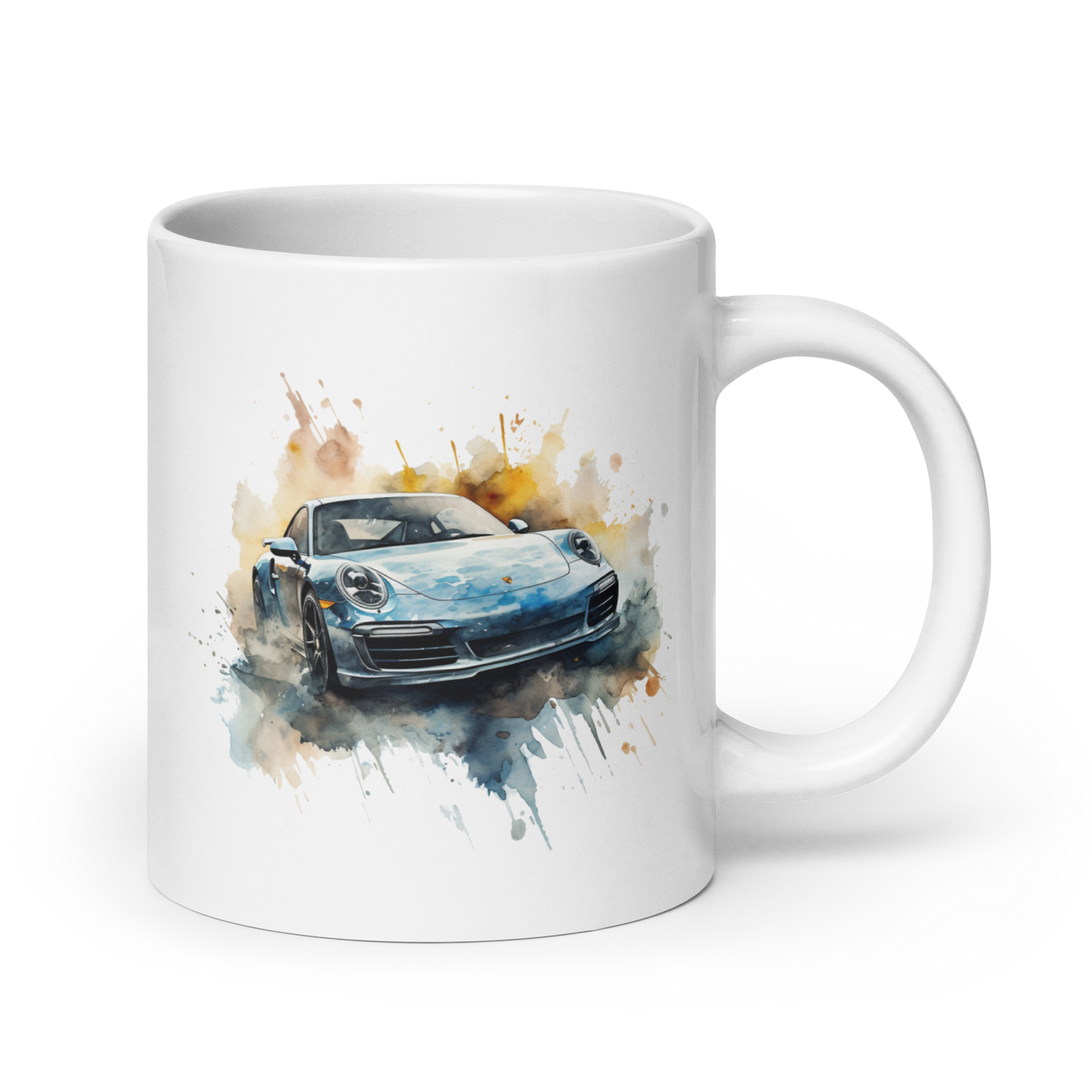 Porsche 911 Turbo S Cars And Coffee Cup