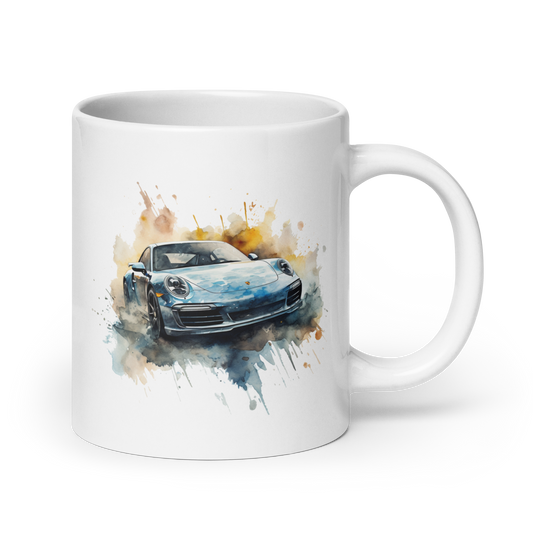 Porsche 911 Turbo S Cars And Coffee Cup