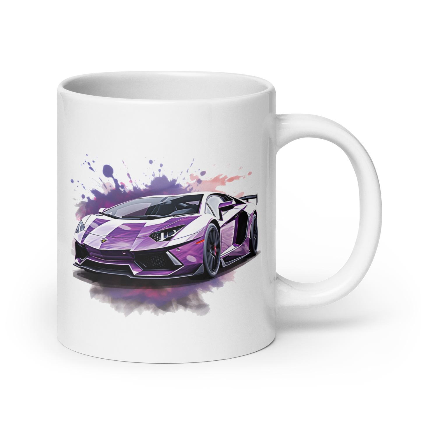 Lamborghini Aventador Cars And Coffee Cup