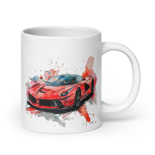 Ferrari LaFerrari Loose Gestural Red  Cars and Coffee Cup